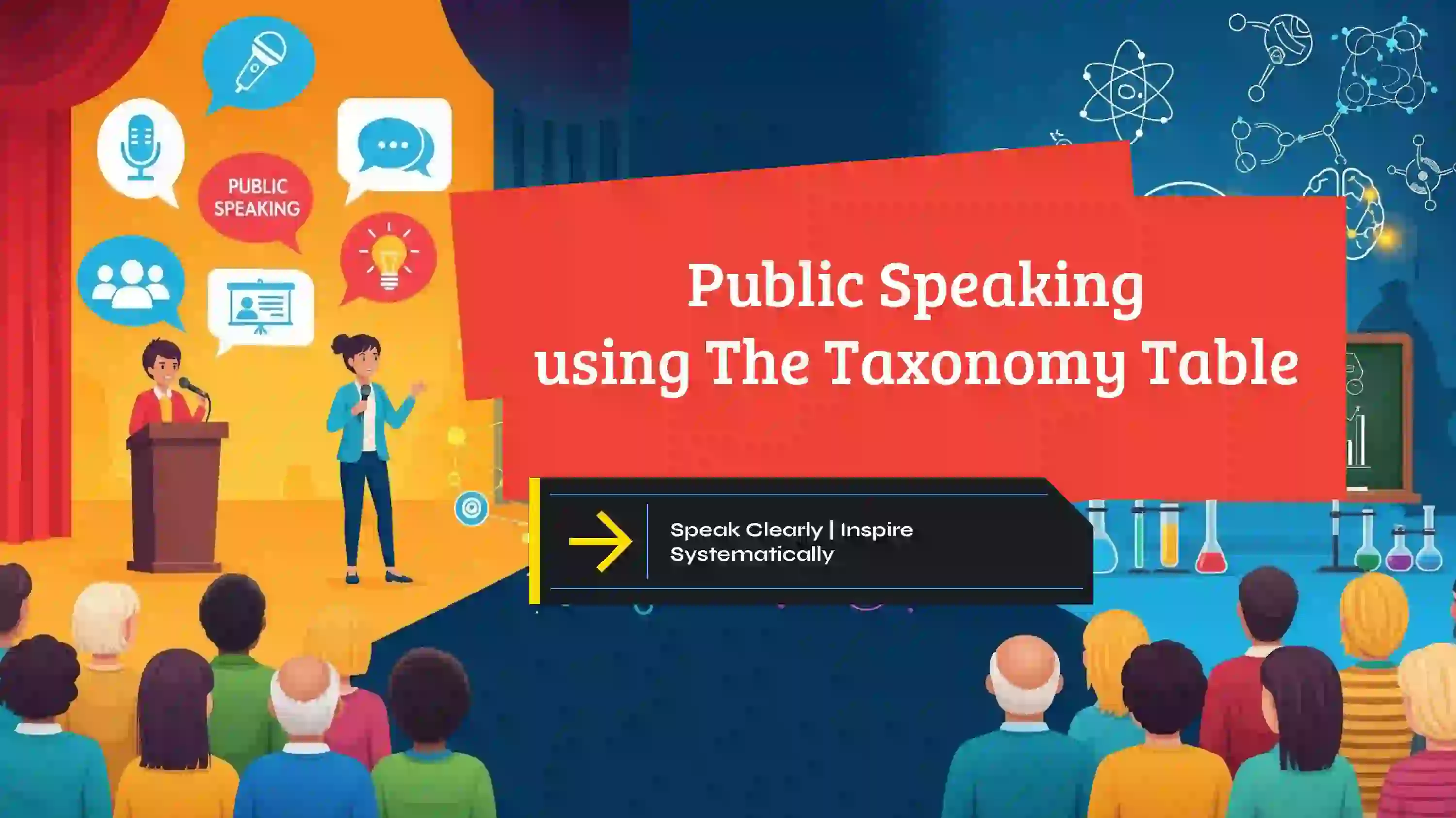 Public Speaking using The Taxonomy Table