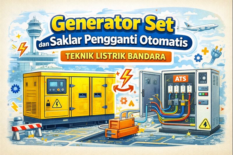 Generator Set dan Saklar Pengganti Otomatis