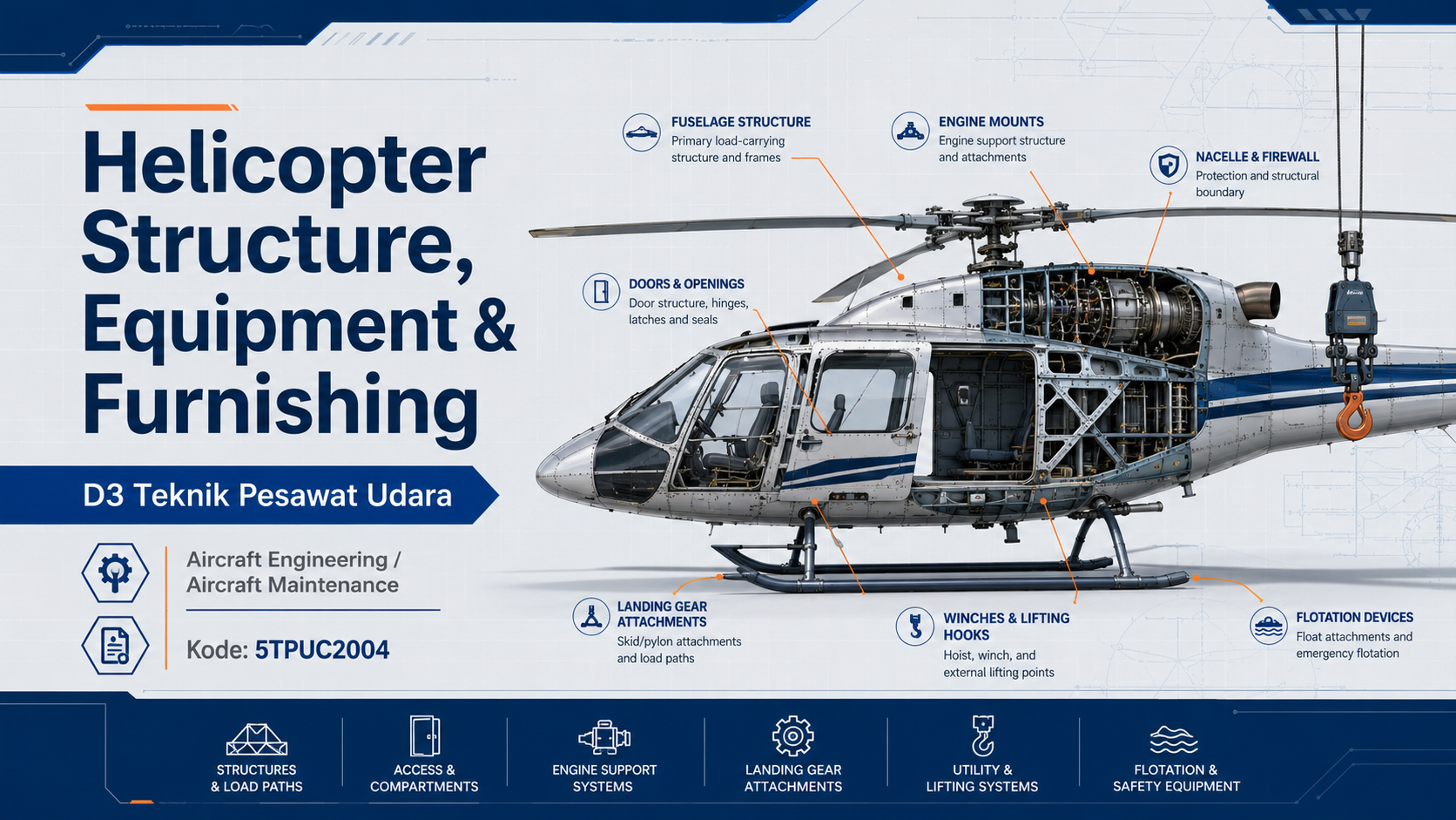 Helicopter Structure Equipment &amp; Furnishing